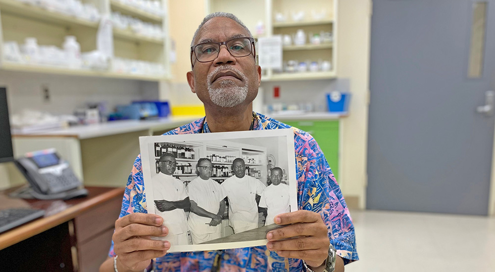 Read Tuskegee pharmacist shares 80 years of serving Veterans with his father