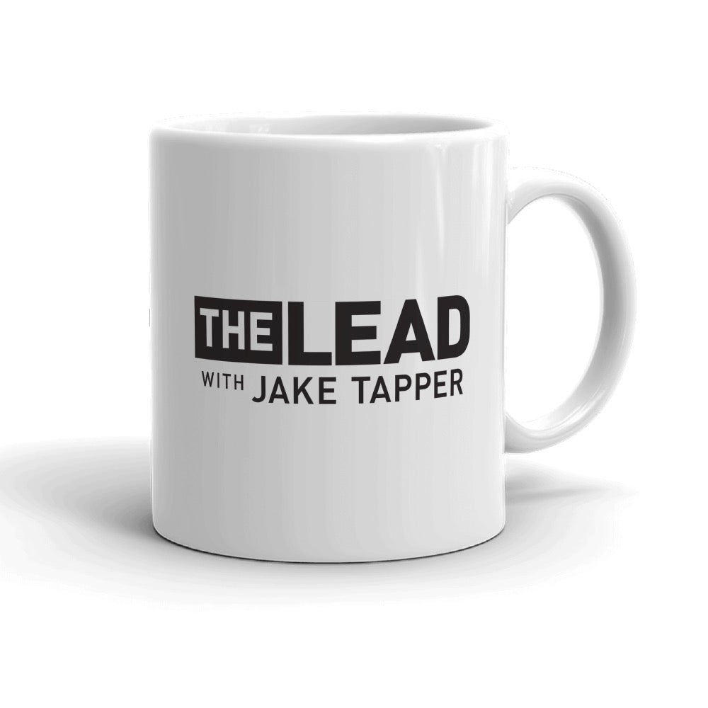 The Lead with Jake Tapper Logo White Mug-6