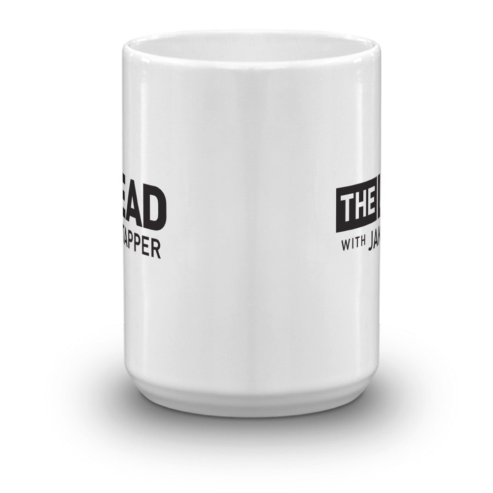 The Lead with Jake Tapper Logo White Mug-7