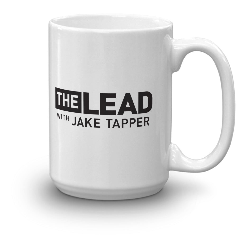 The Lead with Jake Tapper Logo White Mug-8