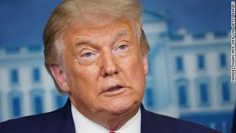 US President Donald Trump speaks during a press conference in the Brady Briefing Room of the White House on September 16, 2020, in Washington, DC. (Photo by MANDEL NGAN / AFP) (Photo by MANDEL NGAN/AFP via Getty Images)