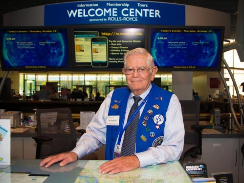 Volunteer at Air and Space Museum