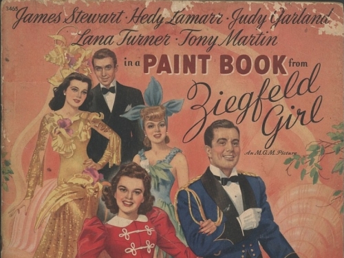 Hedy Lamarr Pictured in "Paint Book"