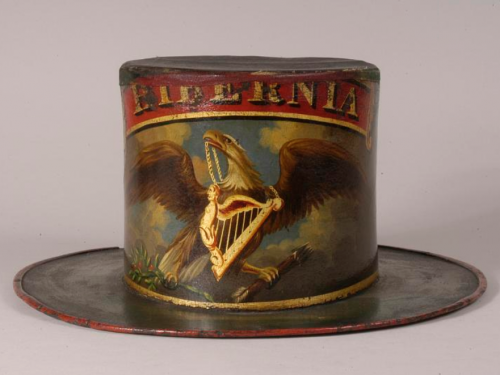 antique fire hat 