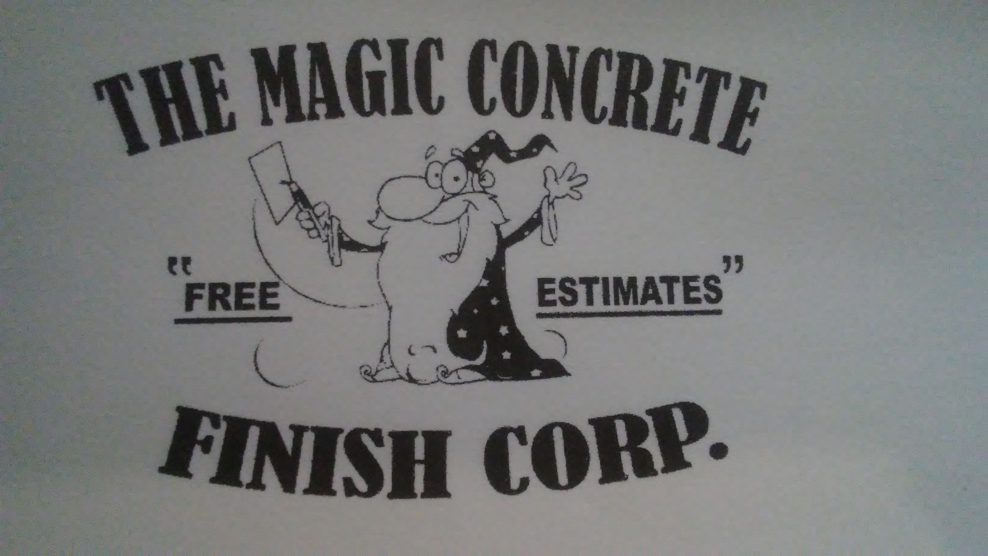 The Magic Concrete Finish Corp. Logo