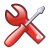 Icon tools red.svg