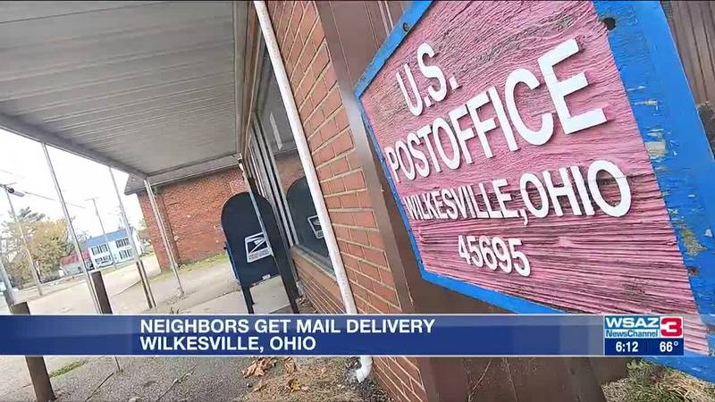 Neighbors have mail delivery again in Wilkesville, Ohio