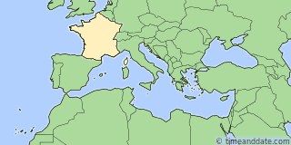 Location of Aurillac