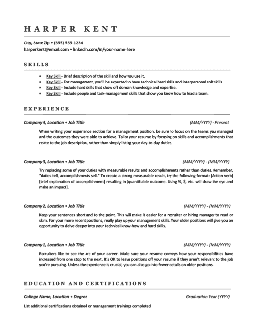 White resume on big screen