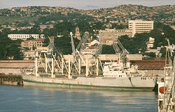 Matadi city port 1965.JPG