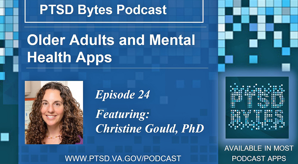 Read PTSD Bytes: Older adults and mental health apps