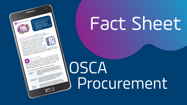 Beschaffungsprozess Optimieren mit Setlog OSCA Procurement Fact Sheet