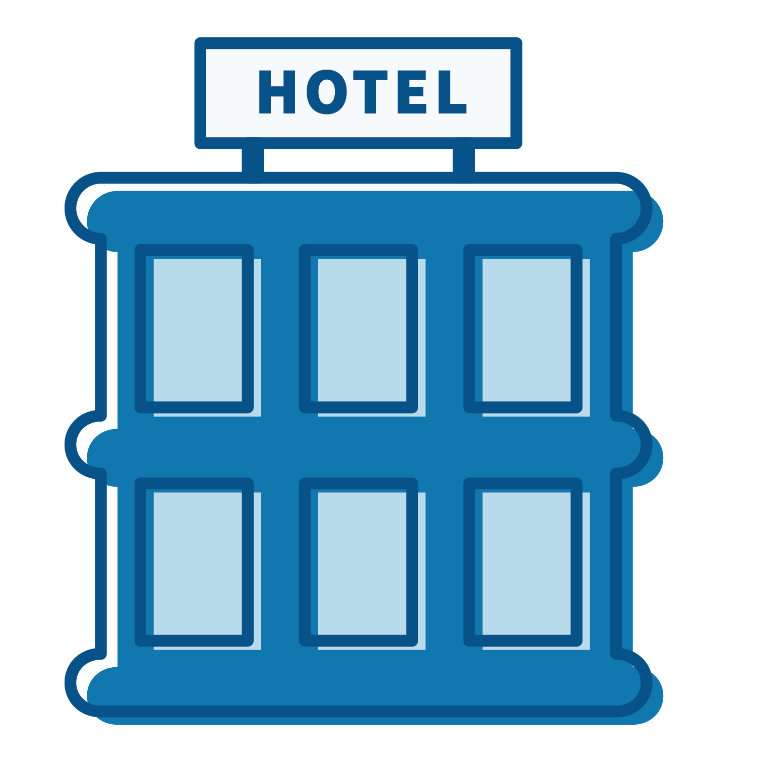 Graphic of Hotel