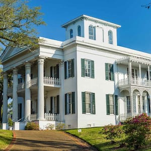 A greek revival house