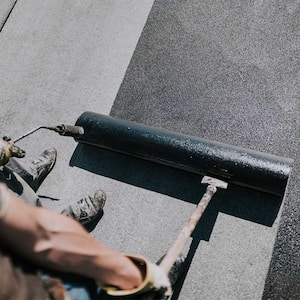 Process of laying a roof