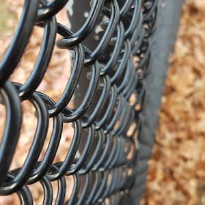 Black Chain Link Fence