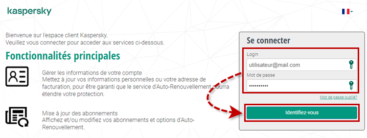 Consulter l'état de la commande sur l'espace client de Nexway