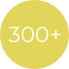 More than 300 community contributors