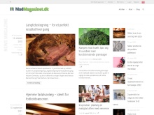 Madmagasinet er et online madmagasin, med fokus på den gode mad, og respekten for de gode råvarer. Madmagasinet er brugerdrevet af en række dygtige og frivillige skribenter.