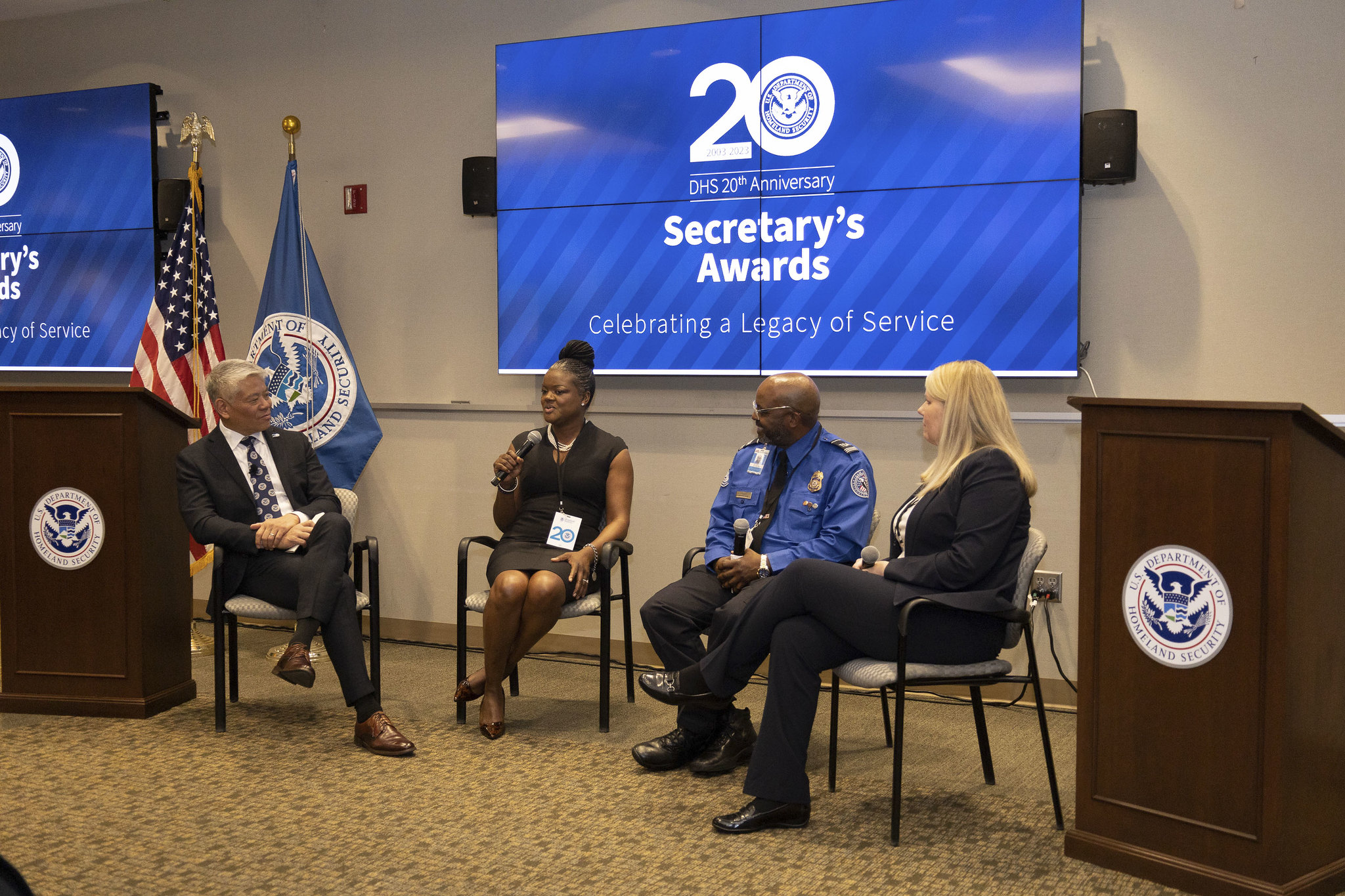 Deputy Secretary Tien hosts the Secretary's Awards in Atlanta. 