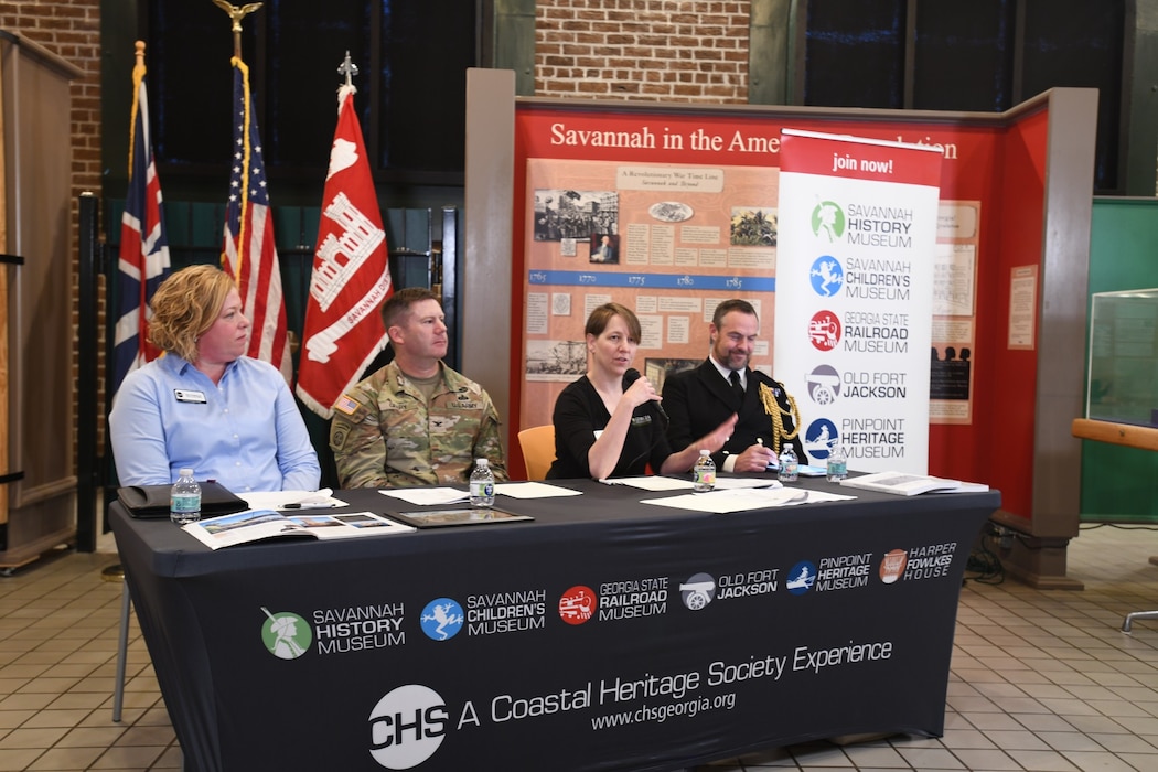 The U.S. Army Corps of Engineers, Savannah District signed the Canon Conservation Agreement with the Coastal Heritage Society and Georgia Department of Natural Resources at the Savannah History Museum March 30.
The 19 canons found in the Savannah River will be placed in this museum once their restoration is complete at the Conservation Research Laboratory at Texas A&M.