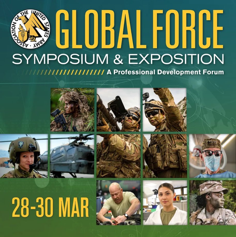 Global Force Symposium information graphic.