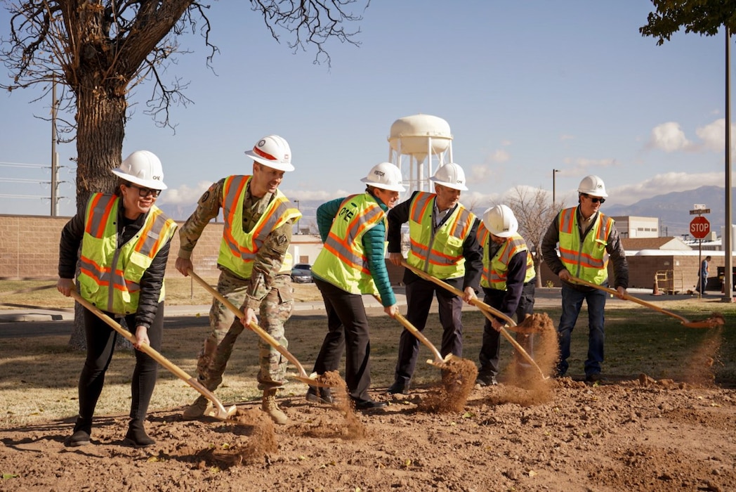 The Air Force Research Laboratory recently held a ground-breaking ceremony to mark the beginning of construction on the Facility for Radiation Tolerance Research on Electronics for Space and Strategic Systems, or FORTRESS, a 6,200-square-foot, $4.5 million facility on Kirtland Air Force Base.