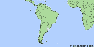 Location of Montevideo