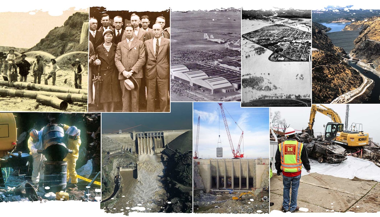 Sacramento District History Photos Montage