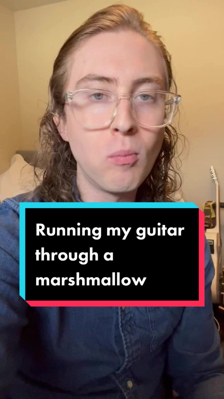 Let me know if you wanna hear s’more sounds with it ? what else should I try??? #guitar #guitartok #marshmallow #guitarpedals #starshopping  created by jordan.wav with jordan.wav's original sound
