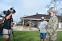 U.S. Army Corps of Engineers contractors in Lake Charles, Louisiana, installed reinforced plastic sheeting today, Sept. 5,  for the first home to benefit from Operation Blue Roof since Hurricane Laura. The program, managed by the U.S. Army Corps of Engineers for the FEMA Federal Emergency Management Agency, reduces further damage to property until permanent repairs can be made. This is a free service to homeowners. Parties affected by Hurricane Laura are encouraged to submit a Right-of-Entry application. To learn more about Operation Blue Roof and to apply, visit: https://www.usace.army.mil/BlueRoof/  (USACE Photos by Jessica Haas)