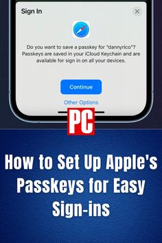 Introduced in iOS 16, passkeys eliminate passwords for supported apps and websites, instead letting you sign in with Face ID or Touch ID. Learn more here. Kayak App, How To Protect Yourself, Improve Yourself, Credit Card App, List Of Websites, Password Manager, Face Id