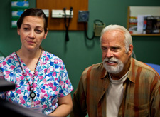 patient with nurse