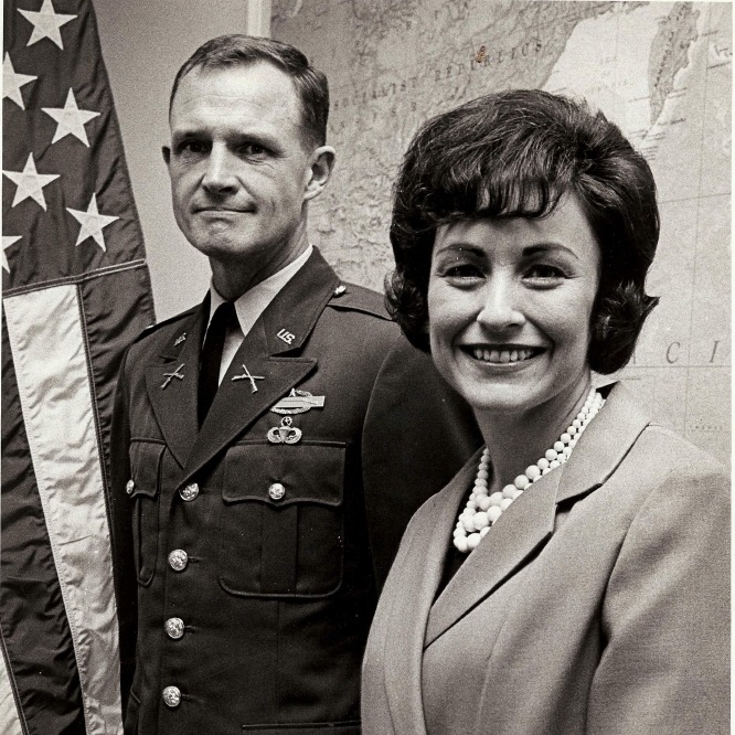 Lt. Gen. Hal Moore and his wife Julia