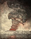 Krakatoa eruption lithograph.jpg