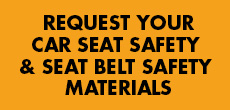 Request your care seat safety and seat belt safety materials.
