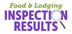 Food and Lodging Inspection Results