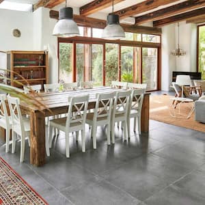 Spacious dining area