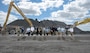 The U.S. Army Corps of Engineers, Jacksonville District, and the South Florida Water Management District teamed with federal, state, and local officials along with stakeholders to break ground for the Everglades Agricultural Area (EAA) Reservoir, a major component of the Comprehensive Everglades Restoration Plan that reconnects Lake Okeechobee water to the central Everglades. (U.S. Army Photo Brigida Sanchez)