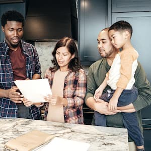 Professional consultation in the kitchen