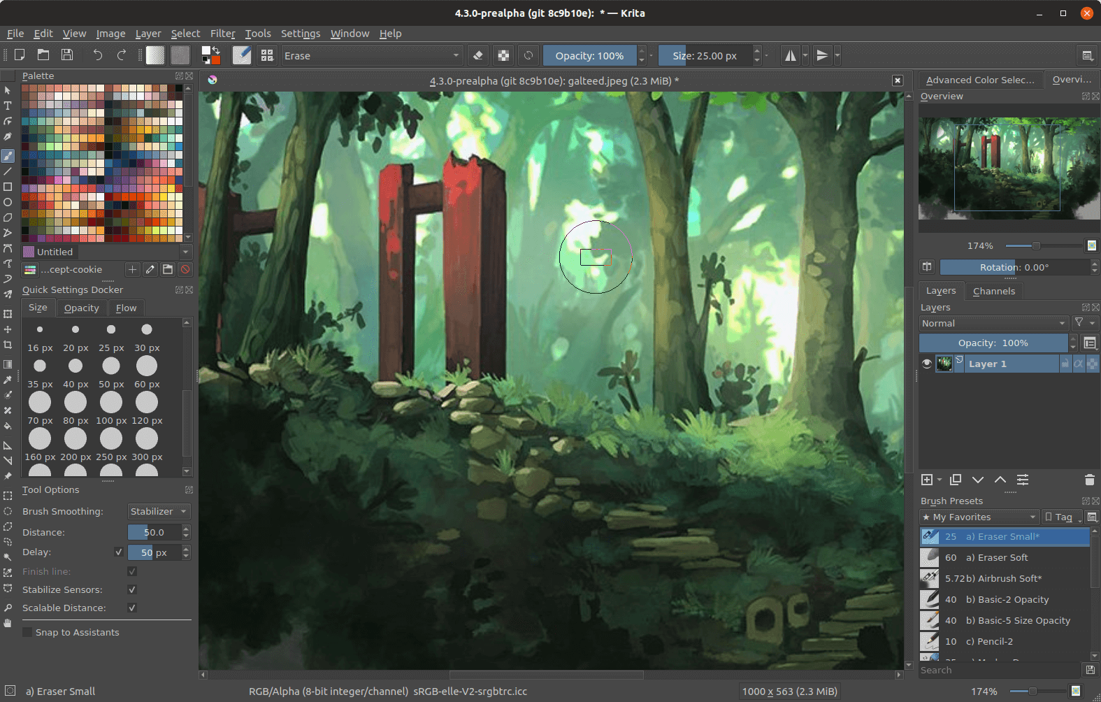 Krita screenshot