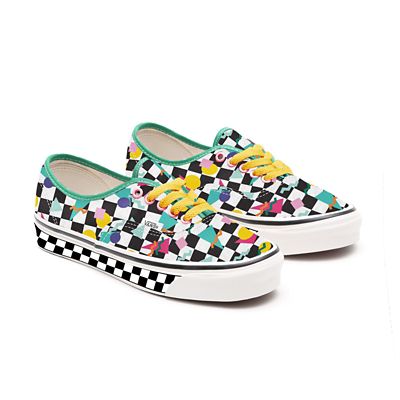 Kids+Customs+Geometric+Checkerboard+Authentic+Shoes+%284-8+years%29