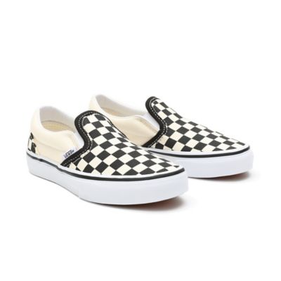 Kids+Checkerboard+Classic+Slip-On+Shoes+%284-8+years%29