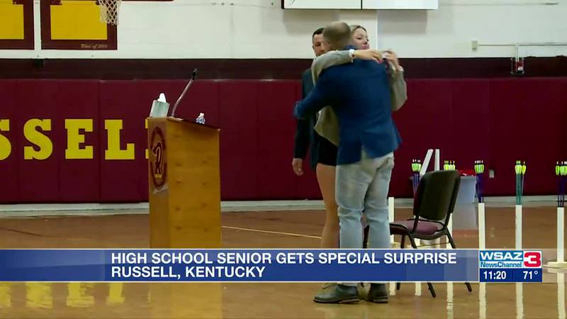 High school senior gets special surprise
