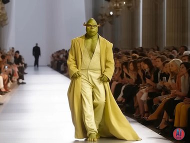 Шрек в Balenciaga