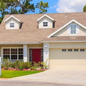 Cozy cottage with dormer windows