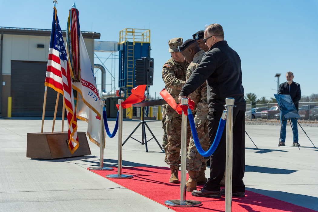 The U.S. Army Corps of Engineers delivered a 117,034 square-foot maintenance complex to the Army Field Support Battalion during a ribbon-cutting ceremony at Fort Campbell, Kentucky, March 15, 2023. The project, with a programmed amount of $44.7 million, consisted of the construction of four general purpose maintenance facilities that includes an allied shop building, engine auto shop, production control building and a paint booth building. The project also included 42,110 square feet of concrete parking.