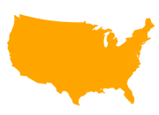 United States of America map