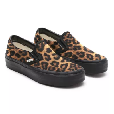 Customs+Leopard+Slip-On+Platform