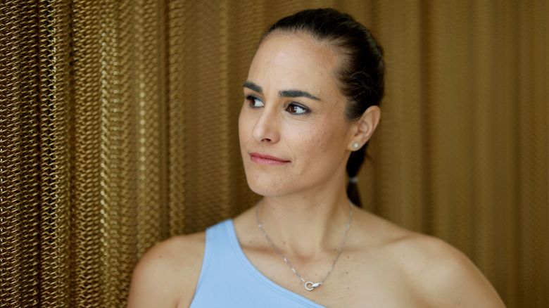 MIAMI GARDENS, FLORIDA - MARCH 21: Monica Puig of Puerto Rico poses for a portrait at Hard Rock Stadium on March 21, 2023 in Miami Gardens, Florida. (Photo by Clive Brunskill/Getty Images for IMG)